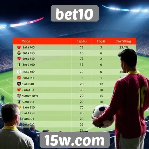 Comparação de odds no bet10 e concorrentes